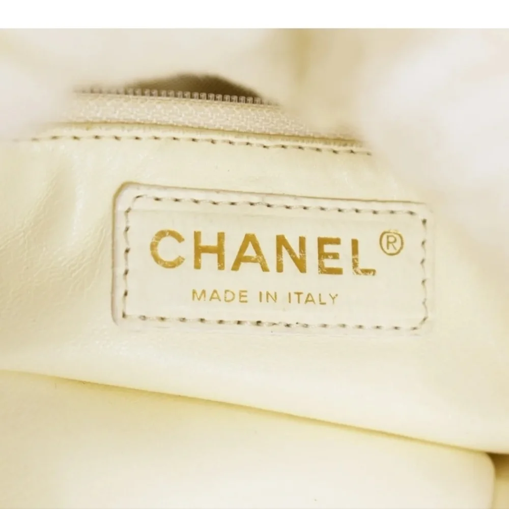 CHANEL 🔥Rare🔥 Leather Lined Fur Harlequin Tote Bag, Gorgeous!